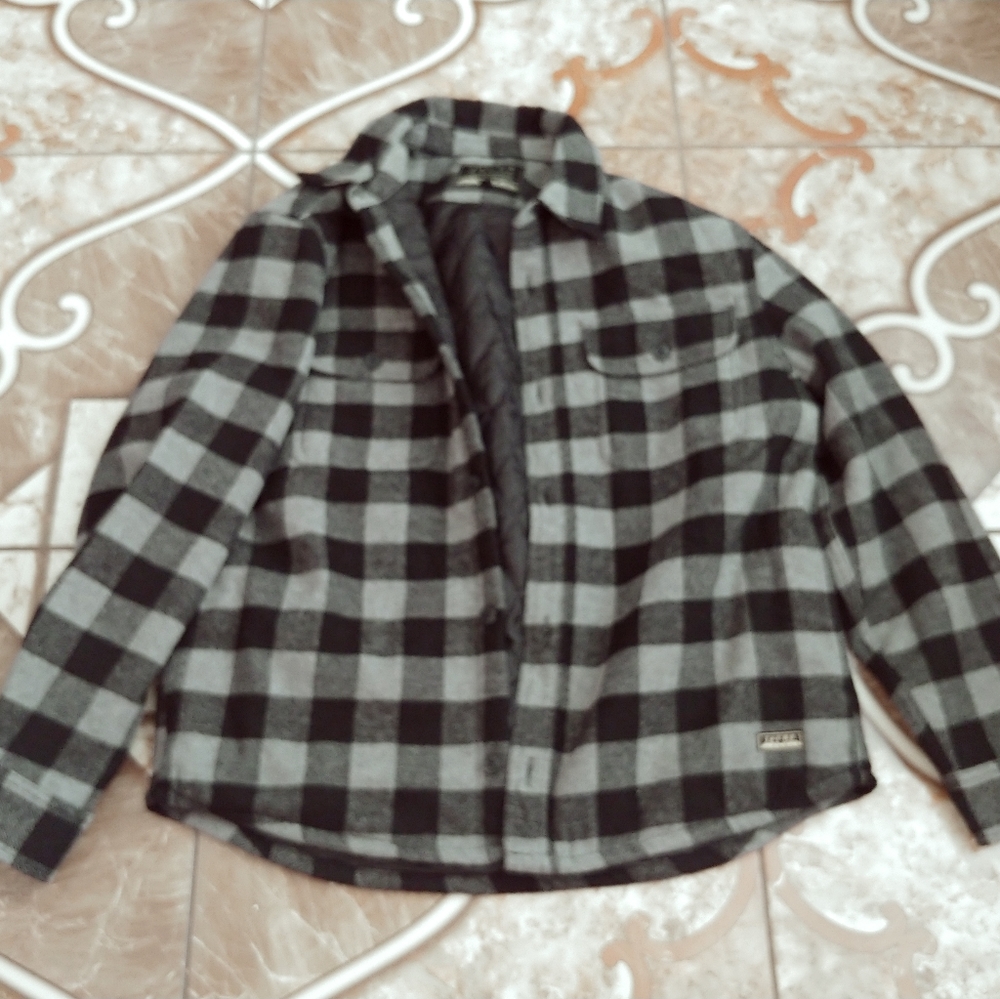 Jachs New York Plaid Wool Shirt Jacket